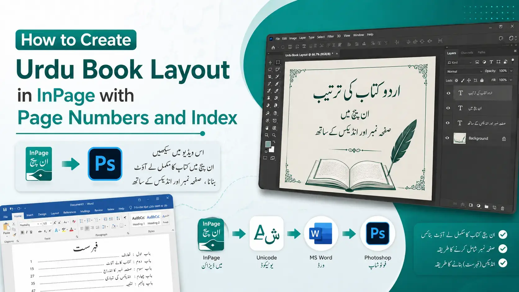 Book Layout in InPage